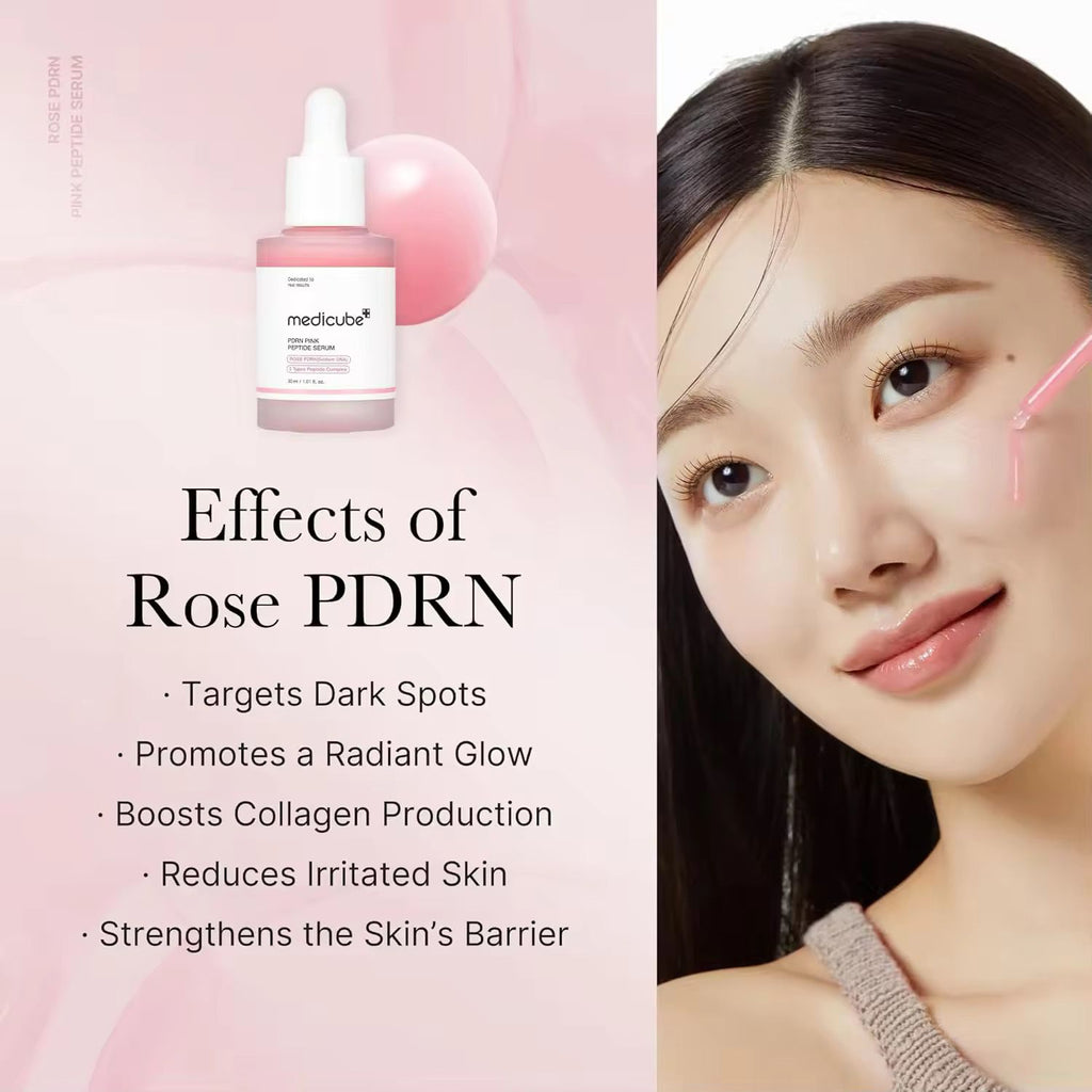 "Medicube PDRN Pink Peptide  30ml Serum | Glow, Firmness & Skin Repair"