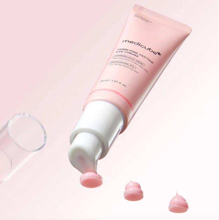 "Medicube PDRN Pink Peptide Eye Cream – Dark Circles & Wrinkle Care"