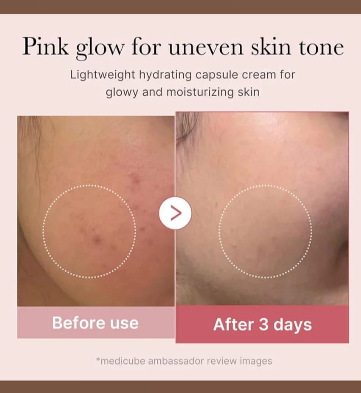 “Medicube PDRN Pink Collagen Capsule Cream – Hydrating & Firming”