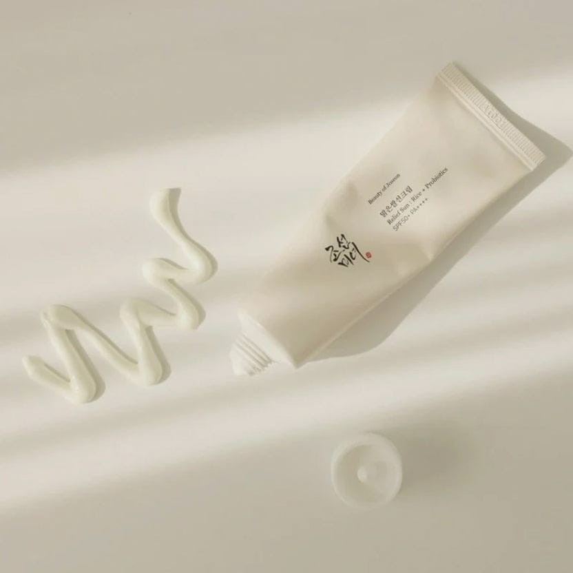 “Beauty of Joseon Relief Sun: Rice + Probiotics SPF50+ PA++++ – Lightweight Hydrating Sunscreen”