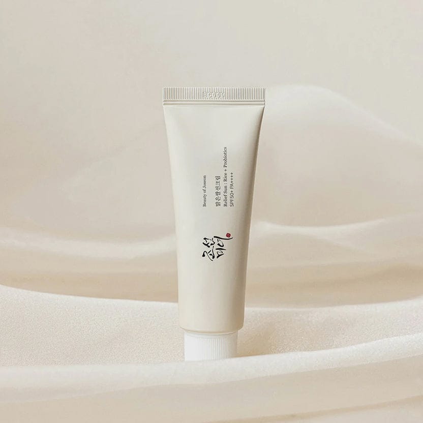 “Beauty of Joseon Relief Sun: Rice + Probiotics SPF50+ PA++++ – Lightweight Hydrating Sunscreen”